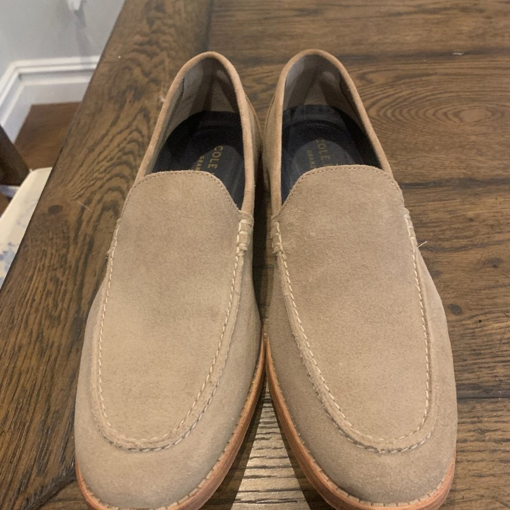 Cole Haan mens suede loafers
